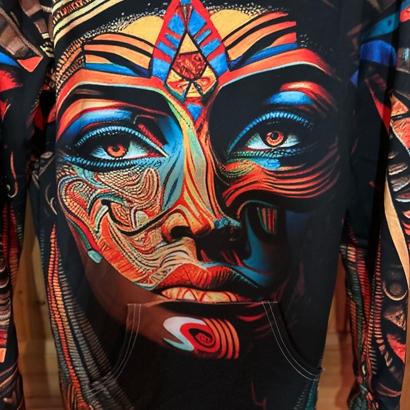 NWT ÍDEM psychedelic sweater skirt - Picture 6 of 6